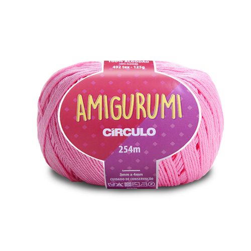 Fio Amigurumi Circulo Chiclete 3131  - 254m