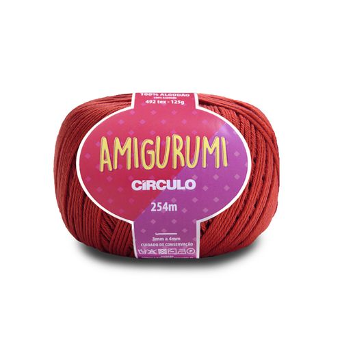 Fio Amigurumi Circulo Cereja 3583  - 254m