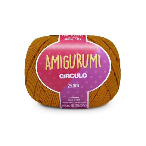 Fio Amigurumi Circulo Dark Cheddar 4131  - 254m