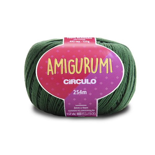 Fio Amigurumi Circulo Musgo 5398  - 254m