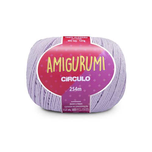 Fio Amigurumi Circulo Lilas Candy 6006  - 254m