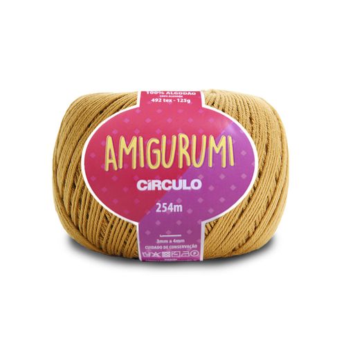 Fio Amigurumi Circulo Mostarda 7030  - 254m