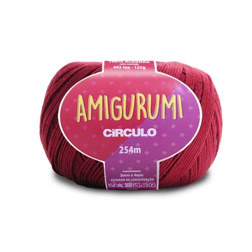 Fio Amigurumi Circulo Marsala 7136  - 254m