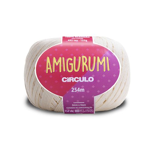 Fio Amigurumi Circulo Off - White 8176  - 254m