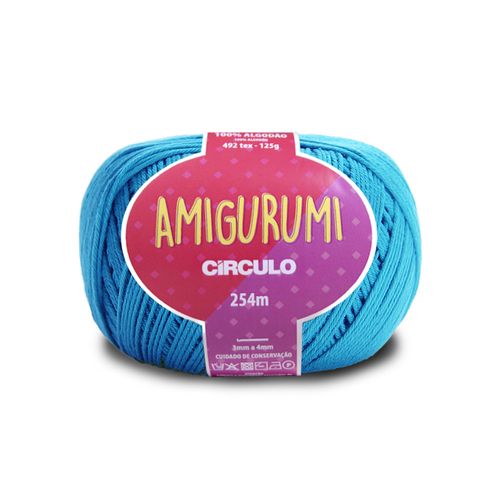 Fio Amigurumi Circulo Turquesa 2194  - 254m