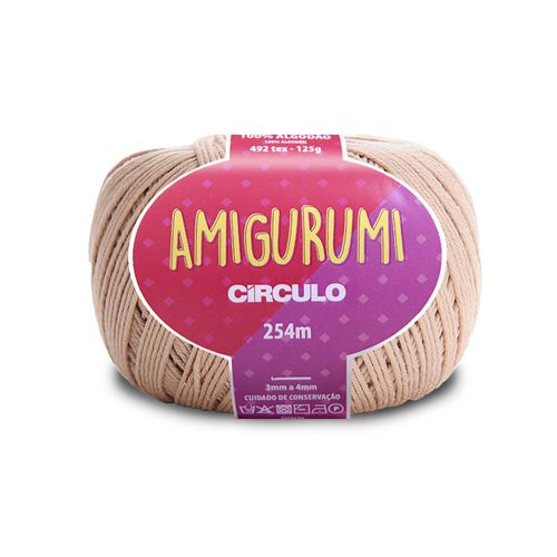 Fio Amigurumi Circulo Amendoa 7650  - 254m