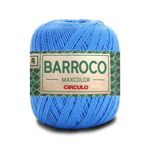 Barbante Barroco Maxcolor 4 Circulo Acqua 2500  - 226m