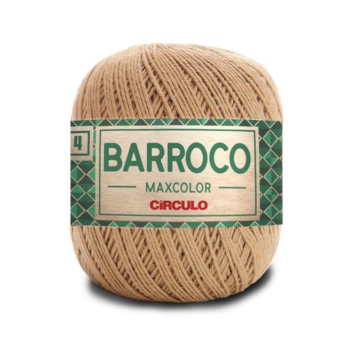 Barbante Barroco Maxcolor 4 Circulo Castanha 7625  - 226m