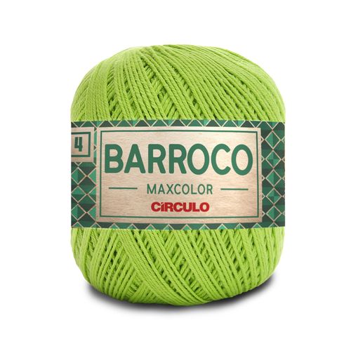 Barbante Barroco Maxcolor 4 Circulo Greenery 5203  - 226m