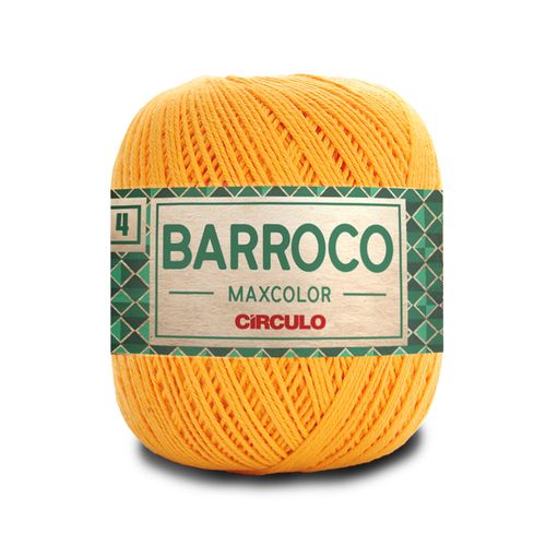 Barbante Barroco Maxcolor 4 Circulo Ouro 1449  - 226m