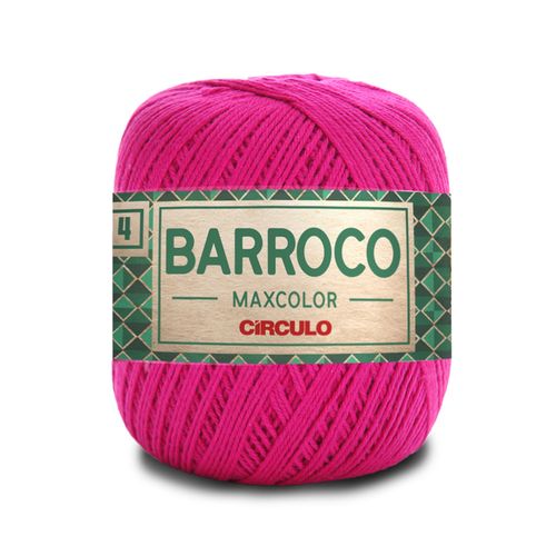 Barbante Barroco Maxcolor 4 Circulo Pink 6133  - 226m