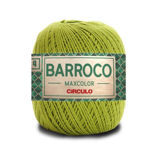 Barbante Barroco Maxcolor 4 Circulo Pistache 5800  - 226m