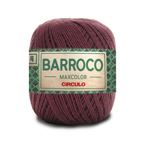 Barbante Barroco Maxcolor 4 Circulo Tabaco 7311  - 226m