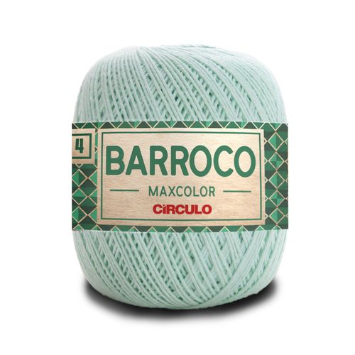 Barbante Barroco Maxcolor 4 Circulo Verde Candy 2204  - 226m