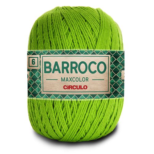 Barbante Barroco Maxcolor 6 Círculo Hortaliça 5239 - 452m