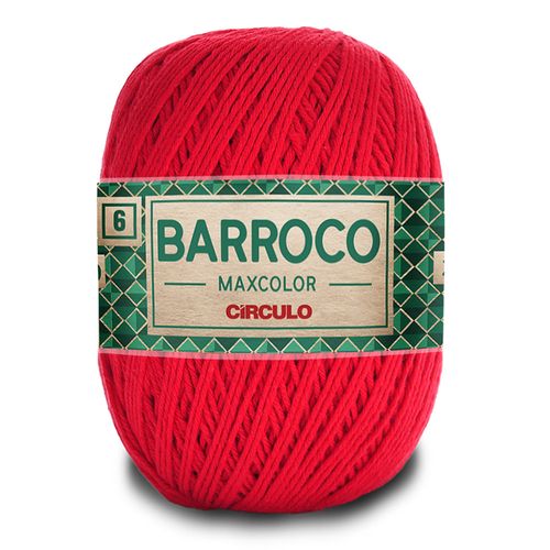 Barbante Barroco Maxcolor 6 Círculo Malagueta 3501 - 452m