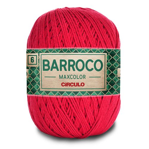Barbante Barroco Maxcolor 6 Círculo Paixão 3635 - 452m