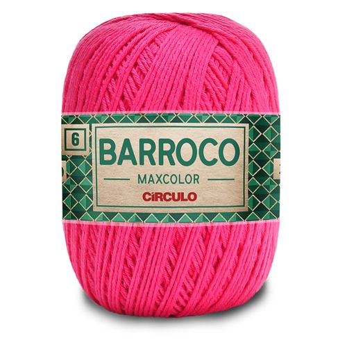 Barbante Barroco Maxcolor 6 Círculo Tulipa 3334 - 452m