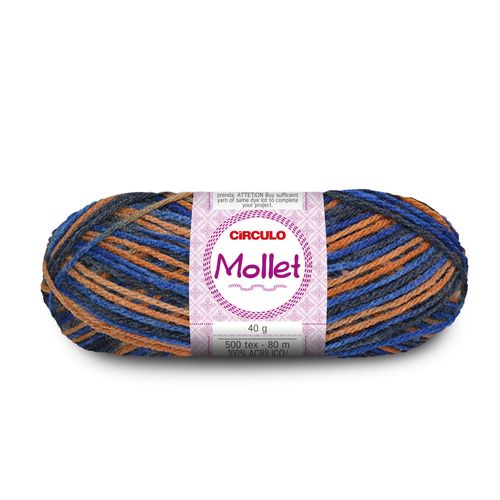 Fio Mollet Circulo Mescla Veleiro 9952 - 80m