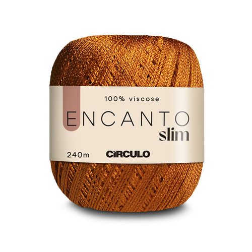 Fio Encanto Slim Círculo Dark Cheddar 4131 - 240m