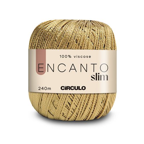 Fio Encanto Slim Círculo Ouro 7577 - 240m