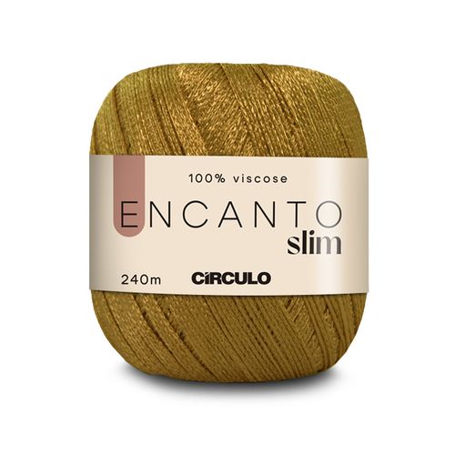 Fio Encanto Slim Círculo Ouro Velho 7326 - 240m
