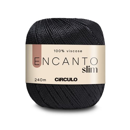 Fio Encanto Slim Círculo Preto 8990 - 240m