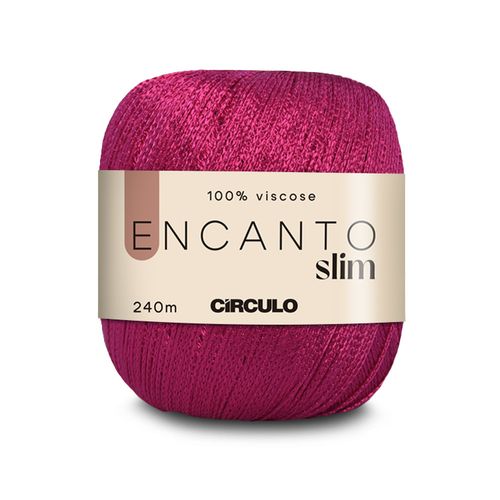 Fio Encanto Slim Círculo Rosa Pink 3754 - 240m
