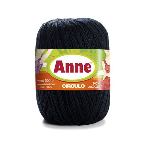 Linha Anne Círculo Preto 8990 - 500m
