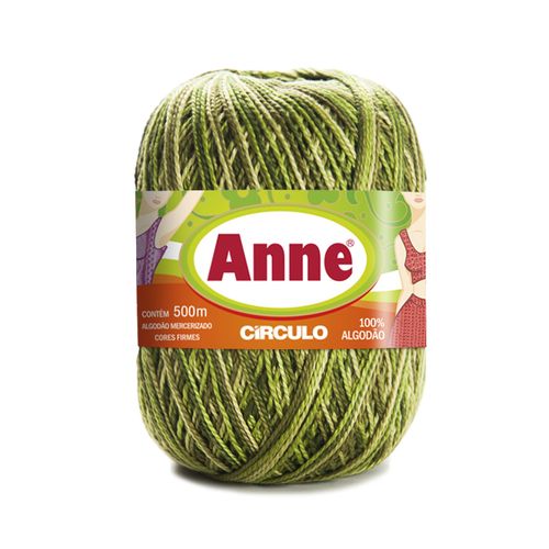 Linha Anne Multicolor Círculo Folha 9392 - 500m