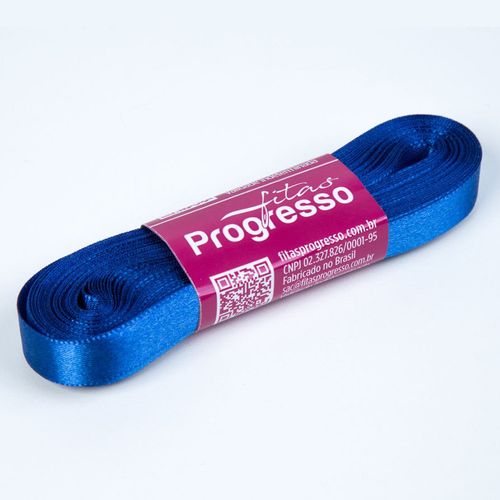 Fita Cetim Progresso CF0002 10mm Azul Pavão 276 - 10m