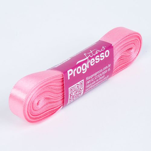 Fita Cetim Progresso CF0002 10mm Rosa Pétala 009 - 10m