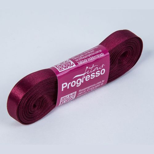 Fita Cetim Progresso CF0002 10mm Marsala 1355 - 10m