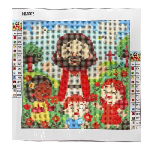 KIT ARTESANATO 5D DIAMOND JESUS