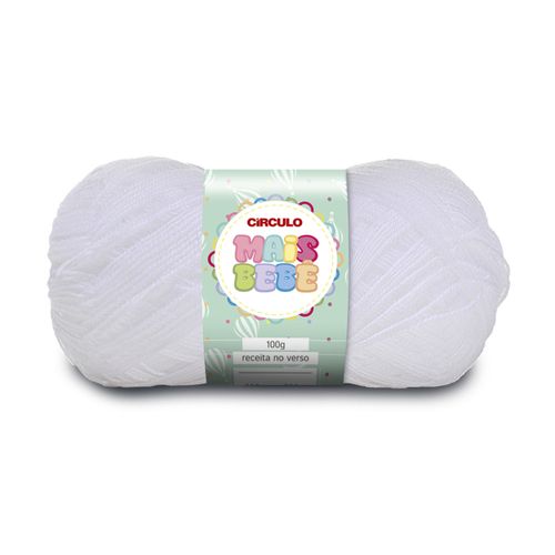 Fio Mais Bebê Círculo Branco 10 - 500m
