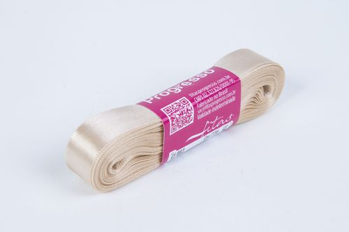 Fita Cetim Progresso CF0003 15mm Bege 236 - 10m