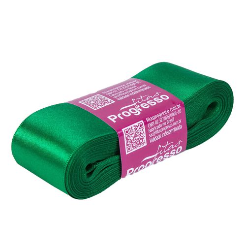 Fita Cetim Progresso CF0009 38mm Verde Bandeira 217 - 10m