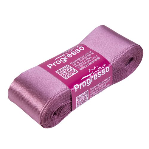 Fita Cetim Progresso CF0009 38mm Rosé 344 - 10m