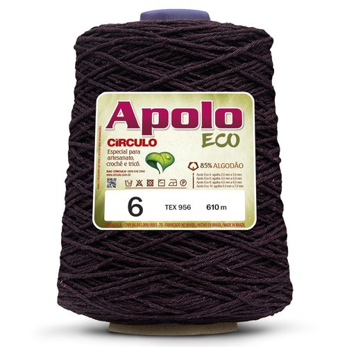 Barbante Apolo Eco 4/6 Círculo Bordo 3862 - 610m