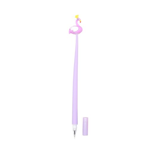 Caneta Kroma Gel Flamingo Lilás 0.5mm - Preta