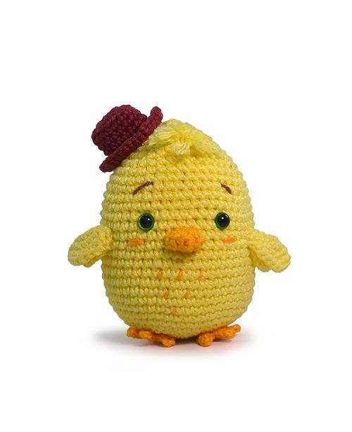 Kit Amigurumi Círculo Fazendinha - Pintinho