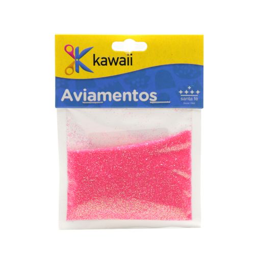 Glitter Kawaii Rosa Citrico Neon - 20g