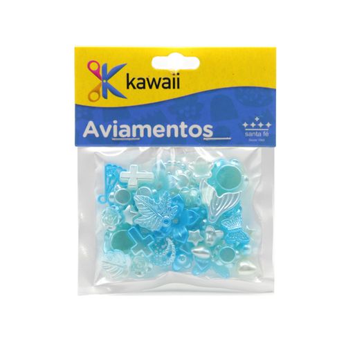 Conta Kawaii Sortido Azul  - 20g