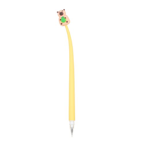 Caneta kroma Gel capivara amarela 0.5mm - azul
