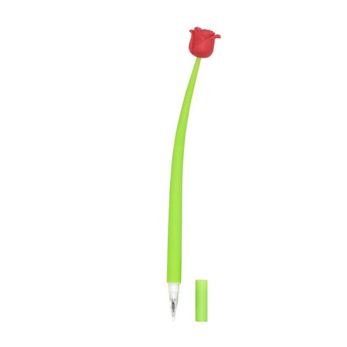 Caneta kroma Gel Rosa vermelha  0.5 mm - Azul