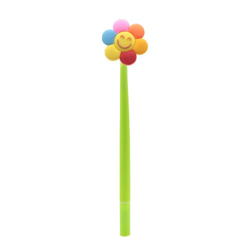 Caneta kroma Gel margarida colorida 0.5mm - preta