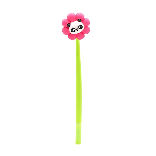 Caneta kroma Gel flor Pink panda 0.5 - preta