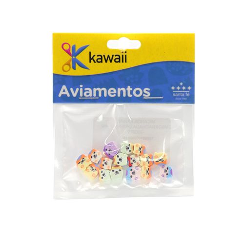 Miçanga Kawaii Emborrachada Ursinho 8mm - 20g