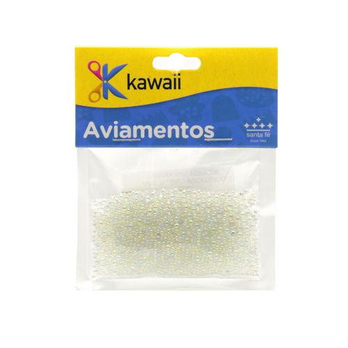 Mini Miçanga Kawaii Translucida Cristal 3mm - 20g