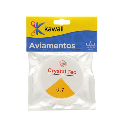 Fio de Silicone Kawaii para Pulseira Incolor 0.7mm - 5m